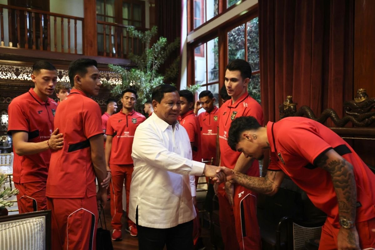 Pesan Presiden: Timnas Tetap Berjuang Maksimal Meskipun Lolos Playoff