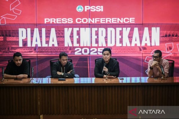 Berikut adalah alternatif judul untuk "Daftar Resmi Empat Negara Peserta Piala Kemerdekaan 2025":

1. "Empat Negara yang Akan Ikut Serta di Piala Kemerdekaan 2025"
2. "Daftar Peserta Resmi Piala Kemerdekaan 2025: Empat Negara Terpilih"
3. "Empat Negara Kontestan dalam Piala Kemerdekaan 2025"
4. "Daftar Negara Peserta Piala Kemerdekaan 2025: Empat Tim Kompetitor"
5. "Empat Peserta yang Dipastikan Bertanding di Piala Kemerdekaan 2025"

Anda bisa memilih salah satu dari alternatif tersebut atau mengombinasikannya!